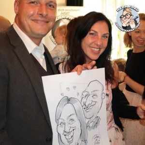 Bester Karikaturist Hochzeit Bester Schnellzeichner Herr Fred